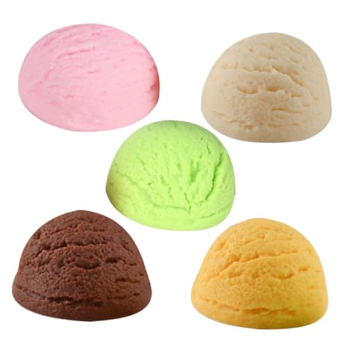 MOLUCKFU 5Stücke Eiskugeln Modell Künstliche Eiskugeln für Party Deko Simulation für Fotorequisiten Farbiges Sicher und Wiederverwendbar MOLUCKFU 5Stücke Eiskugeln Modell Künstliche Eiskugeln für Party Deko Simulation für Fotorequisiten Farbiges Sicher und Wiederverwendbar von MOLUCKFU