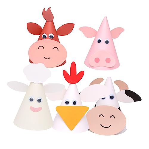 MOLUCKFU 5st Geburtstagskappe Stirnbänder Cowgirl-hut Babymütze Geburtstagsparty-hüte Hundegeburtstagsmütze Geburtstag Papierhut Kinderhüte Alles Zum Geburtstag Hut Colorful MOLUCKFU 5st Geburtstagskappe Stirnbänder Cowgirl-hut Babymütze Geburtstagsparty-hüte Hundegeburtstagsmütze Geburtstag Papierhut Kinderhüte Alles Zum Geburtstag Hut Colorful von MOLUCKFU