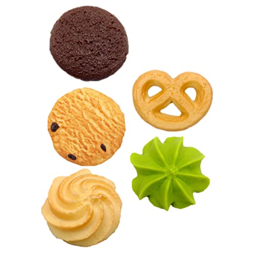 MOLUCKFU Lebensechte Fake-Cookies 5 Stück Künstliche Kekse Pädagogisches Spielzeug Für Kinder MOLUCKFU Lebensechte Fake-Cookies 5 Stück Künstliche Kekse Pädagogisches Spielzeug Für Kinder von MOLUCKFU