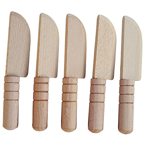 MOLUCKFU Holzspielzeug Obstmesser Aus Sicherem Holz DIY-schneidespielzeug Für Kinderküche Mikro-szenen-Dekoration Für Puppenhaus MOLUCKFU Holzspielzeug Obstmesser Aus Sicherem Holz DIY-schneidespielzeug Für Kinderküche Mikro-szenen-Dekoration Für Puppenhaus von MOLUCKFU