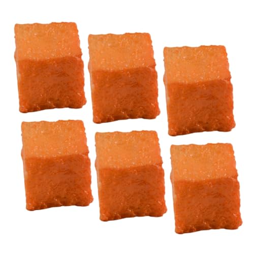MOLUCKFU 6 Stück Fisch Tofu Foto Requisiten, Küche, Gefälschter Fisch Tofu Requisit, Gefälschte Lebensmitteldekoration, Lebensechtes Lebensmittelmodell, Dekoratives Lebensmittelmodell, MOLUCKFU 6 Stück Fisch Tofu Foto Requisiten, Küche, Gefälschter Fisch Tofu Requisit, Gefälschte Lebensmitteldekoration, Lebensechtes Lebensmittelmodell, Dekoratives Lebensmittelmodell, von MOLUCKFU