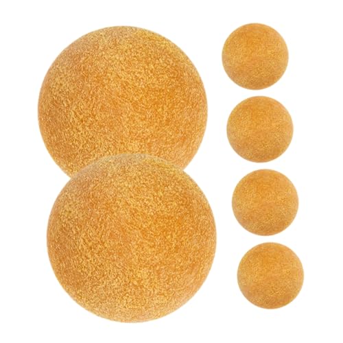 MOLUCKFU Rüsten Sie Ihren Tischfußballtisch Auf 6er-Pack Mini-tischfußball 36 Mm Kinder-Design Indoor-spielzubehör von MOLUCKFU