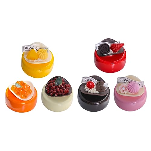 MOLUCKFU 6 Stück Simuliertes Dessertmodell, Gefälschtes Kuchenmodell, Realistische Simulationskuchen, Realistische Künstliche Desserts, Kuchenrequisiten, Gefälschte Kuchendekoration, MOLUCKFU 6 Stück Simuliertes Dessertmodell, Gefälschtes Kuchenmodell, Realistische Simulationskuchen, Realistische Künstliche Desserts, Kuchenrequisiten, Gefälschte Kuchendekoration, von MOLUCKFU