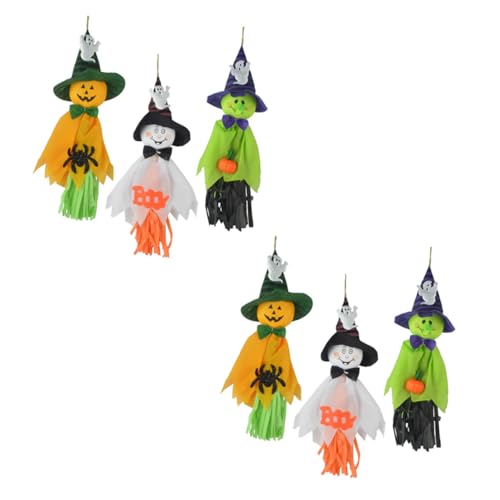 MOLUCKFU 6 Stücke Exquisite Halloween Vogelscheuche Dekore Festival Requisiten Halloween Dekore MOLUCKFU 6 Stücke Exquisite Halloween Vogelscheuche Dekore Festival Requisiten Halloween Dekore von MOLUCKFU