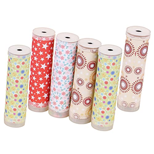 MOLUCKFU 6 Stücke Kinder Kaleidoskop Kit DIY Spielzeug Kits Kinder DIY Materials Kits (zufällige Farbe) von MOLUCKFU
