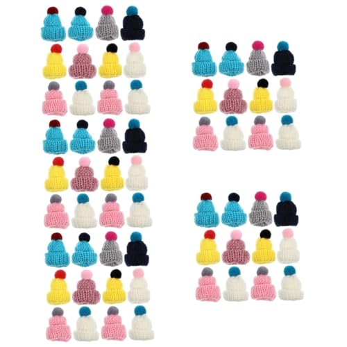 MOLUCKFU 60 Stück Strickmützen Farbige Wollmützen für Bastelprojekte Puppenaccessoires und DIY Deko Kawaii Hüte für Kreative Bastelideen und Zufällige Farbe MOLUCKFU 60 Stück Strickmützen Farbige Wollmützen für Bastelprojekte Puppenaccessoires und DIY Deko Kawaii Hüte für Kreative Bastelideen und Zufällige Farbe von MOLUCKFU