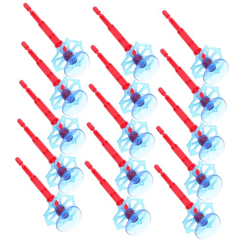 MOLUCKFU 60 Stück Teiliges Spider Shooter mit Starken Saugnäpfen Einfach zu Bedienen für Drinnen Fördert Hand Auge Koordination für Halloween Party und Familienspaß von MOLUCKFU