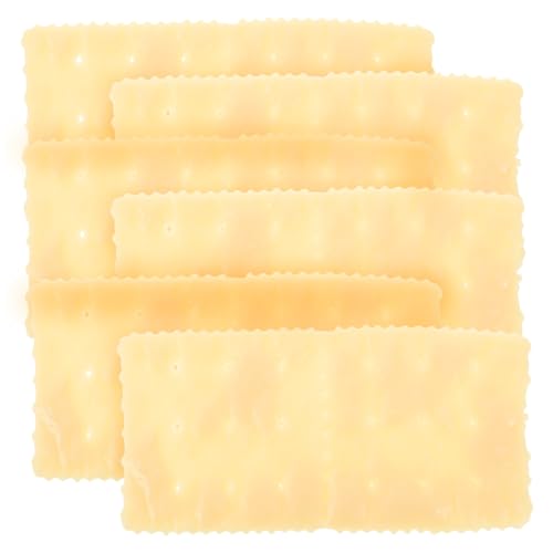 MOLUCKFU 6Pcs Simulation Kekse Realistische Gefälschte Kekse Simuliertes Essen Künstliche Kekse Für Display -Simulation Cookie Miniaturkeks Ornamente Künstliche Falsche Kekse Cookie -Modelle MOLUCKFU 6Pcs Simulation Kekse Realistische Gefälschte Kekse Simuliertes Essen Künstliche Kekse Für Display -Simulation Cookie Miniaturkeks Ornamente Künstliche Falsche Kekse Cookie -Modelle von MOLUCKFU