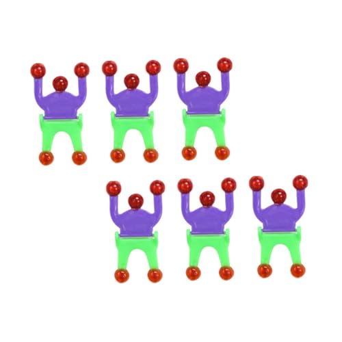 MOLUCKFU 6pcs Stress Entlasten Kinderspielzeug Kreatives Entlüftungsspielzeug (zufällige Farbe) von MOLUCKFU
