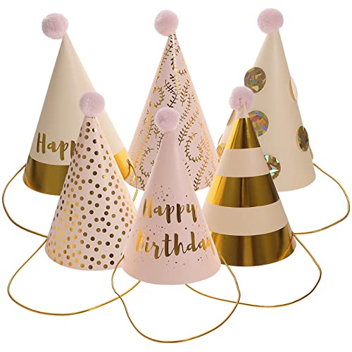 MOLUCKFU 6 Stücke Entzückende Geburtstag Party Hüte Für Erwachsene Jungen Und Mädchen Stilvolle Dekorative Papier Kopfbedeckungen MOLUCKFU 6 Stücke Entzückende Geburtstag Party Hüte Für Erwachsene Jungen Und Mädchen Stilvolle Dekorative Papier Kopfbedeckungen von MOLUCKFU