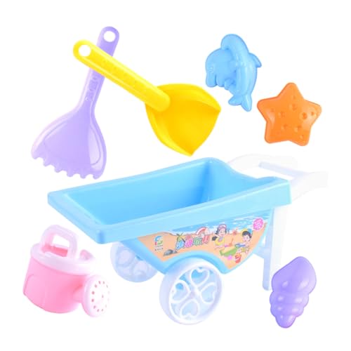 MOLUCKFU 7-teiliges Set Interessante Kinderspielzeuge Kleinkinder Sandspielzeug Spielzeugset Für Den Strand MOLUCKFU 7-teiliges Set Interessante Kinderspielzeuge Kleinkinder Sandspielzeug Spielzeugset Für Den Strand von MOLUCKFU