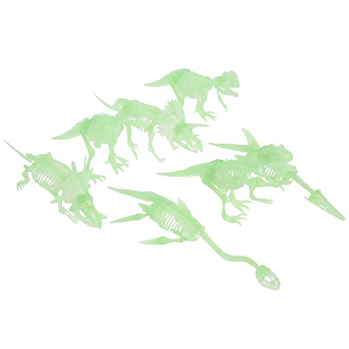 MOLUCKFU Pädagogisches Dinosaurier-Spielzeug für Jungen Leuchtende Dinosaurier-Skelette PVC 3D Dinosaurier-Skelette Figuren Set MOLUCKFU Pädagogisches Dinosaurier-Spielzeug für Jungen Leuchtende Dinosaurier-Skelette PVC 3D Dinosaurier-Skelette Figuren Set von MOLUCKFU
