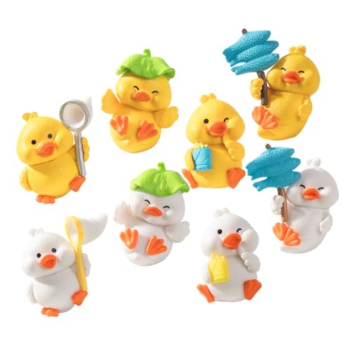 MOLUCKFU 8 Stück Mini Figuren aus Harz Micro Landschaftsdekoration für Garten und Zuhause Niedliche Cartoon Figuren mit Feinen Details und Langlebigem Material MOLUCKFU 8 Stück Mini Figuren aus Harz Micro Landschaftsdekoration für Garten und Zuhause Niedliche Cartoon Figuren mit Feinen Details und Langlebigem Material von MOLUCKFU