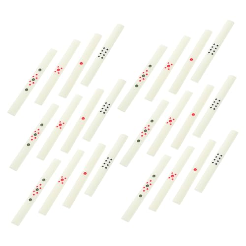 MOLUCKFU 88 Stück Teiliges Mahjong Zubehör mit Präzisen Punktezählstäben Tragbar und Vielseitig für Traditionelle Chinesische Mahjong Parlors und Brettspiele Fein Verarbeitet für von MOLUCKFU