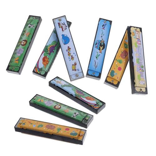 MOLUCKFU Musikinstrument Für Kinder 9-teiliges Mundharmonika-Set 16 Löcher Leicht Zu Spielen Und Zu Lernen MOLUCKFU Musikinstrument Für Kinder 9-teiliges Mundharmonika-Set 16 Löcher Leicht Zu Spielen Und Zu Lernen von MOLUCKFU