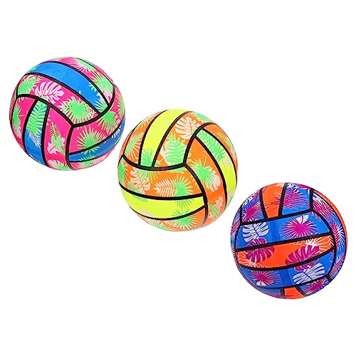 MOLUCKFU Aufblasbarer Pool Volleyball Spielzeug Wassersportball Für Kinder Strandparty Poolparty von MOLUCKFU