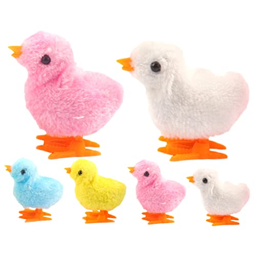 MOLUCKFU Aufzieh Hühnchen üsch Hühner Zum Aufziehen Lustige Springende Küken Ideales Für Farbenfrohe Und Unterhaltsame Spielzeuge Für Jungen Und ädchen MOLUCKFU Aufzieh Hühnchen üsch Hühner Zum Aufziehen Lustige Springende Küken Ideales Für Farbenfrohe Und Unterhaltsame Spielzeuge Für Jungen Und ädchen von MOLUCKFU