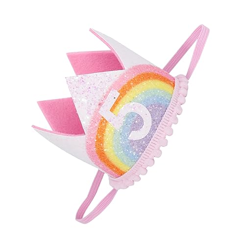 MOLUCKFU Baby Party Crown Hüte Geburtstagskappen Stirnband Kinder Party Crown Hat Supplies MOLUCKFU Baby Party Crown Hüte Geburtstagskappen Stirnband Kinder Party Crown Hat Supplies von MOLUCKFU