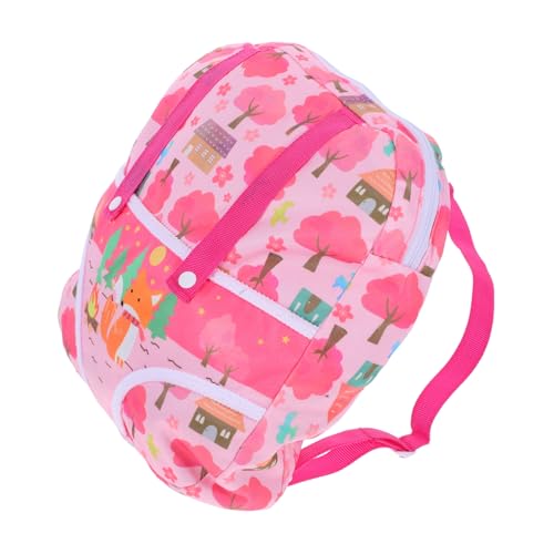 MOLUCKFU Spielzeug-babytrage Puppenrucksack Babypuppenzubehör Für Mädchen Organisierte Aufbewahrung von MOLUCKFU
