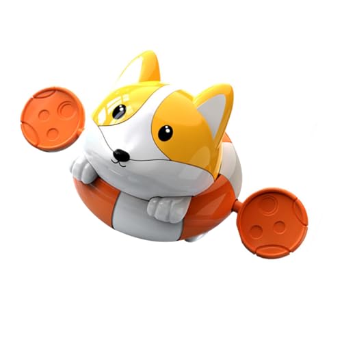 MOLUCKFU Schwimmendes Badespielzeug in Cartoon-hundeform Kinder-badewannenspielzeug Für Kleinkinder Wasserspiel Babyspielzeug Baby-badezubehör MOLUCKFU Schwimmendes Badespielzeug in Cartoon-hundeform Kinder-badewannenspielzeug Für Kleinkinder Wasserspiel Babyspielzeug Baby-badezubehör von MOLUCKFU
