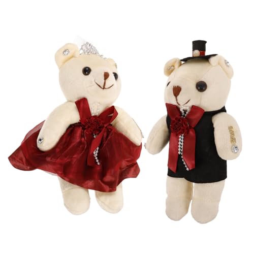 MOLUCKFU Bär Deko für Valentinstag Hochzeitsdekoration Adorable Bear Bouquet Ornament Kreative Party Deko für Hochzeit Shower Jubiläen MOLUCKFU Bär Deko für Valentinstag Hochzeitsdekoration Adorable Bear Bouquet Ornament Kreative Party Deko für Hochzeit Shower Jubiläen von MOLUCKFU