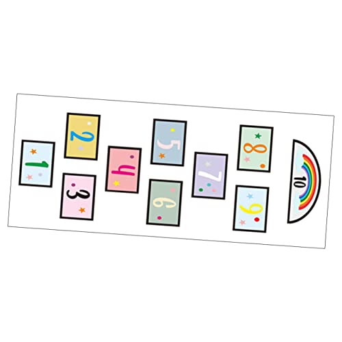 MOLUCKFU Bodenaufkleber Für Himmel Und, Spielaufkleber Für Kinderzimmer, Lustiger Zahlenspielaufkleber, Lustiger Spieleaufkleber, Pädagogischer Spielaufkleber, Bodenaufkleber, MOLUCKFU Bodenaufkleber Für Himmel Und, Spielaufkleber Für Kinderzimmer, Lustiger Zahlenspielaufkleber, Lustiger Spieleaufkleber, Pädagogischer Spielaufkleber, Bodenaufkleber, von MOLUCKFU