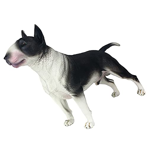 MOLUCKFU Bullenfiguren – Realistischer Bullenhund – Haustierspielzeug Für Kinder von MOLUCKFU