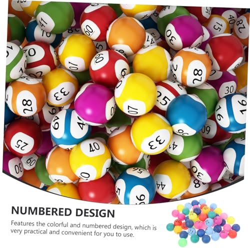 MOLUCKFU Bunte Nummerierte bälle Elastische Party spielbälle Langlebige Ziehungs Kugeln für Raffles Fest und Unterhaltung Leicht und Farbecht Mehrfach Verwendbar MOLUCKFU Bunte Nummerierte bälle Elastische Party spielbälle Langlebige Ziehungs Kugeln für Raffles Fest und Unterhaltung Leicht und Farbecht Mehrfach Verwendbar von MOLUCKFU