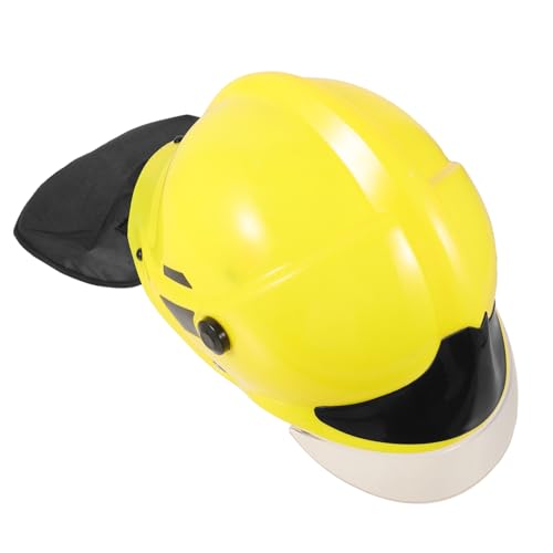 MOLUCKFU Chef Verrückter Hut Feuerwehrmannhut Schutzhelm Feuergefecht Hüte Feuerwehrhut Feuerwehrmann Kostüm Damen Feuerwehrhelm Feuerwehr-requisiten Lustiger Hut Partykostüme Yellow Stoff MOLUCKFU Chef Verrückter Hut Feuerwehrmannhut Schutzhelm Feuergefecht Hüte Feuerwehrhut Feuerwehrmann Kostüm Damen Feuerwehrhelm Feuerwehr-requisiten Lustiger Hut Partykostüme Yellow Stoff von MOLUCKFU