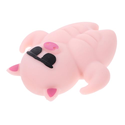 MOLUCKFU Langsam Steigendes Quetschspielzeug für Kinder Lustiges Schwein Stressspielzeug Dehnbares Cartoon Spielzeug Gastgeschenk für Geburtstagspartys von MOLUCKFU