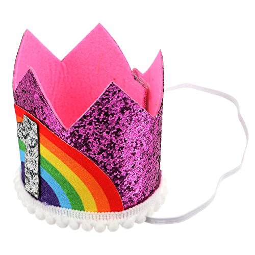MOLUCKFU Einzigartiger Kopfschmuck für den Geburtstag eines Babys Prinzessinnen-Krone Hut Stirnband weich und stark für Feiern und Bankette MOLUCKFU Einzigartiger Kopfschmuck für den Geburtstag eines Babys Prinzessinnen-Krone Hut Stirnband weich und stark für Feiern und Bankette von MOLUCKFU