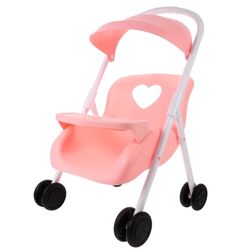 MOLUCKFU Doll Stroller Zubehör für Puppenhaus Imitationsmodell und Stabil für Fantasievolles Verschönerung Ihres Kinderzimmers MOLUCKFU Doll Stroller Zubehör für Puppenhaus Imitationsmodell und Stabil für Fantasievolles Verschönerung Ihres Kinderzimmers von MOLUCKFU