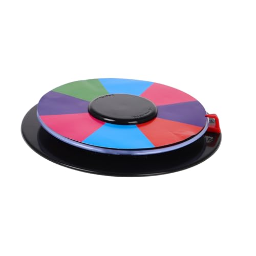 MOLUCKFU Doppelseitiges Beschreibbares Preisrad mit Pfeildesign Drehbares Desktop Glücksspielrad für Klassenzimmer DIY Spielregeln Party Unterhaltungsspiel für Ktv Bars und Feiern von MOLUCKFU