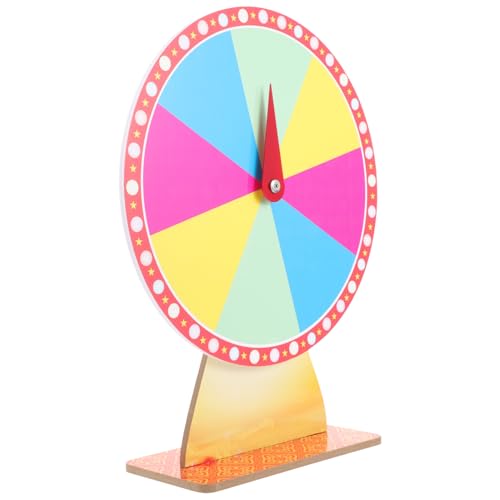 MOLUCKFU Drehendes Preisrad für Partys und Tischspiel mit Fächern für Schulveranstaltungen Messen und Feiertagsaktivitäten MOLUCKFU Drehendes Preisrad für Partys und Tischspiel mit Fächern für Schulveranstaltungen Messen und Feiertagsaktivitäten von MOLUCKFU
