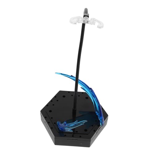 MOLUCKFU Effekt-Action-figurenständer, Modell-sammlungs-Display-Basis, Verstellbarer Action-Figuren-Display-Halter Mit Effekt-Kunststoff-Display-Halter, Tisch-Action-Puppen-Halterung von MOLUCKFU