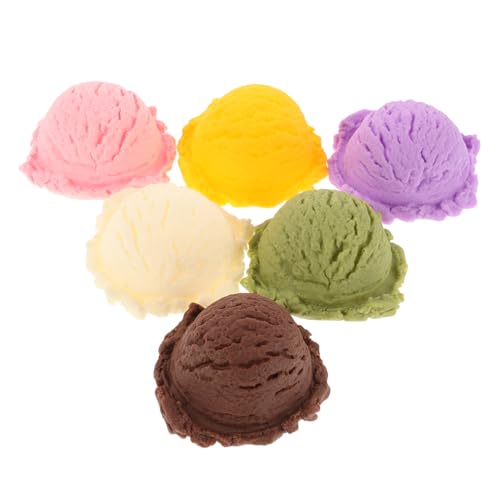 MOLUCKFU Eiscreme Modellset Realistische Kunststoffeisportionen Farben für Fotorequisiten Dekoration für Schaufenster und Kreative Inszenierungen MOLUCKFU Eiscreme Modellset Realistische Kunststoffeisportionen Farben für Fotorequisiten Dekoration für Schaufenster und Kreative Inszenierungen von MOLUCKFU