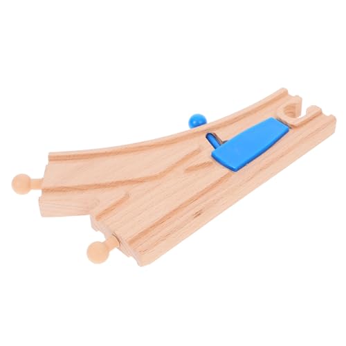 MOLUCKFU Eisenbahnschienen, Eisenbahnschienen, Kinder Holzschienenspielzeug, Holzschienenzubehör, Eisenbahnschienen Für 3 Jährige, Holzschienenspielzeug, Kinderspielzeug, Partygeschenk MOLUCKFU Eisenbahnschienen, Eisenbahnschienen, Kinder Holzschienenspielzeug, Holzschienenzubehör, Eisenbahnschienen Für 3 Jährige, Holzschienenspielzeug, Kinderspielzeug, Partygeschenk von MOLUCKFU
