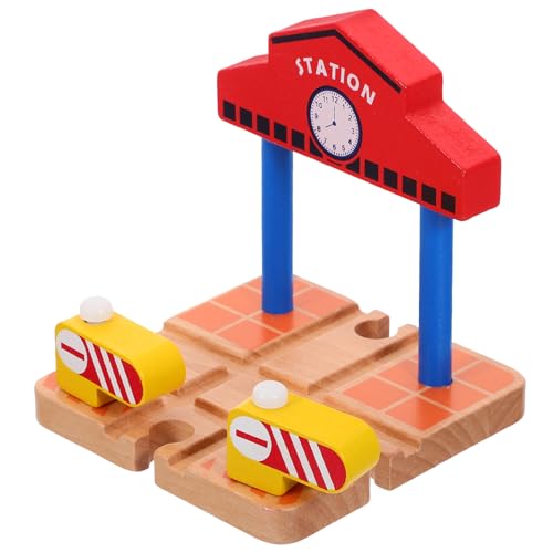 MOLUCKFU Eisenbahnschienenspielzeug Kinderbahnsteig Spielzeug Bahnhofsbahnsteig Spielzeug DIY Bahnhofsbahnsteigmodell Holzbahnhofsbahnsteig Spielendes Kindermodell DIY Bahnhofsbahnsteig MOLUCKFU Eisenbahnschienenspielzeug Kinderbahnsteig Spielzeug Bahnhofsbahnsteig Spielzeug DIY Bahnhofsbahnsteigmodell Holzbahnhofsbahnsteig Spielendes Kindermodell DIY Bahnhofsbahnsteig von MOLUCKFU