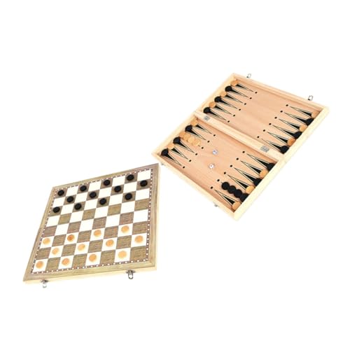 MOLUCKFU Faltbares Schachspiel Multifunktionales Internationales Schach und Reisespiel Leichtes Design Klappbares Schachbrett Geeignet für Anfänger und Familie MOLUCKFU Faltbares Schachspiel Multifunktionales Internationales Schach und Reisespiel Leichtes Design Klappbares Schachbrett Geeignet für Anfänger und Familie von MOLUCKFU