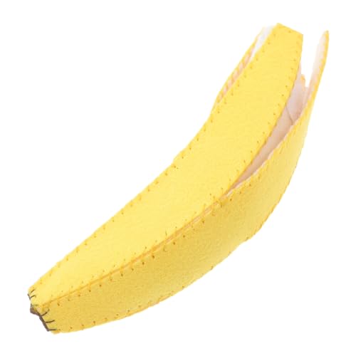 MOLUCKFU Filzbananenspielzeug Kompaktes Spielzeug Banane Interessante Banane Kinderfruchtspielzeug Haushaltsstoffbanane Haushaltsbanane Kinderbedarf Bananenspielzeug Kinderfruchtspielzeug von MOLUCKFU