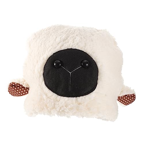MOLUCKFU Flauschige Schaf Ohr Mütze aus Weichem Plüsch Niedliches Kostüm Headgear für Cosplay Party und Fotos Warmes Leichtes Accessoire für Winter und Geburtstage von MOLUCKFU
