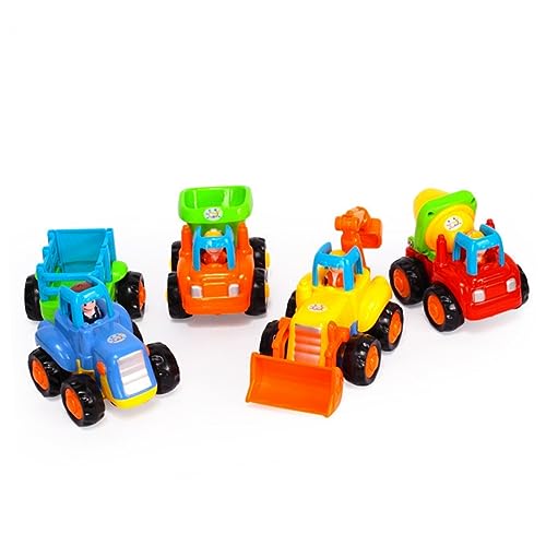 MOLUCKFU Friction Powered Baustellenfahrzeug Für Ingenieurspielzeug Mit Traktor Bagger Muldenkipper Und Betonmischer Zufällige Auswahl MOLUCKFU Friction Powered Baustellenfahrzeug Für Ingenieurspielzeug Mit Traktor Bagger Muldenkipper Und Betonmischer Zufällige Auswahl von MOLUCKFU