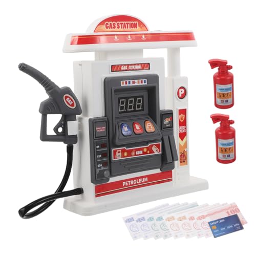 MOLUCKFU Gasstation Spielset mit Licht und Sounds Interaktives Tankstellenmodell mit Karten Bezahlsimulation Sicheres Rollenspiel für Vorschule und Gruppenaktivitäten MOLUCKFU Gasstation Spielset mit Licht und Sounds Interaktives Tankstellenmodell mit Karten Bezahlsimulation Sicheres Rollenspiel für Vorschule und Gruppenaktivitäten von MOLUCKFU