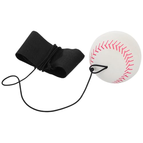 MOLUCKFU Handgelenk Elastische Baseball Reaktion Training Spielzeug Handgelenk Rückkehr Basketball Rückkehr Hand Auge Koordination Übung von MOLUCKFU