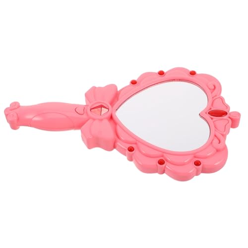 MOLUCKFU Handspiegel, Beleuchtet Für Mädchen, Kinderspiegel, Mädchenspiegel, Spielzeug, Kindergeburtstagsspiegel, Spiegelspielzeug Für Mädchen, Spiegel, Festival-spielzeug, Beleuchteter von MOLUCKFU