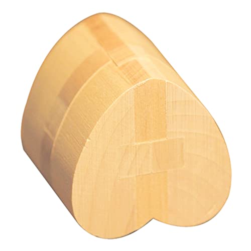 MOLUCKFU Herzförmiges Kongming-Schloss Höhle logische Rätsel Spiele Magnet riesiges Bodenpuzzle für kinderspielzeug filges Schloss-Puzzle- lustiges Holz MOLUCKFU Herzförmiges Kongming-Schloss Höhle logische Rätsel Spiele Magnet riesiges Bodenpuzzle für kinderspielzeug filges Schloss-Puzzle- lustiges Holz von MOLUCKFU