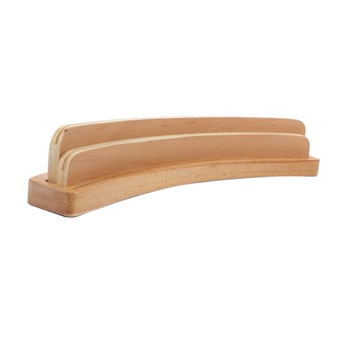 MOLUCKFU Hölzerner Präsentationshalter Kartenständer Spielkartenhalter Platzkartenhalter Ständer Bildhalter Holz Platzkartenhalter Holz Spielkartenhalter Spielkartenhalter Spielkarten von MOLUCKFU