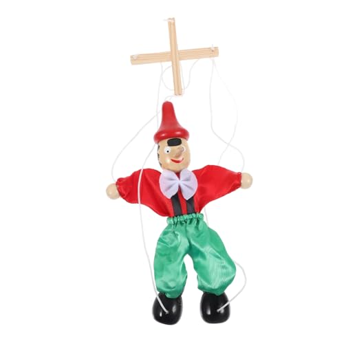 MOLUCKFU Holz Marionette Puppe mit Zugfaden Interaktives Buntes String Puppet für Fördert Fingerfertigkeit und Kreativität Langlebig und Handgefertigt für Eltern Junge Zufällige Farbe MOLUCKFU Holz Marionette Puppe mit Zugfaden Interaktives Buntes String Puppet für Fördert Fingerfertigkeit und Kreativität Langlebig und Handgefertigt für Eltern Junge Zufällige Farbe von MOLUCKFU