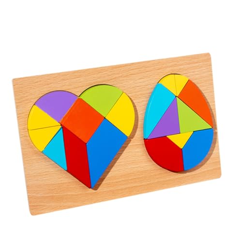 MOLUCKFU Holz Tangram Puzzle Lernspielzeug Geometrische Formen Jigsaw Puzzle Frühförderung Hand Auge Koordination Kreatives Denken Für Jungen Mädchen Ab Jahren MOLUCKFU Holz Tangram Puzzle Lernspielzeug Geometrische Formen Jigsaw Puzzle Frühförderung Hand Auge Koordination Kreatives Denken Für Jungen Mädchen Ab Jahren von MOLUCKFU