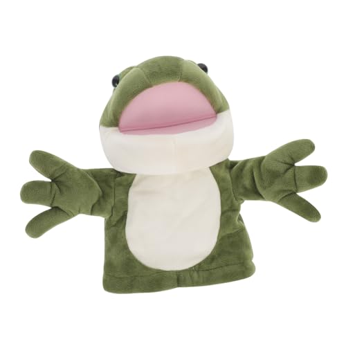 MOLUCKFU Interaktives Frosch Handpuppen Plüschtier für Geschichten Erzählen Eltern Junge Mädchen Weiches Cartoon Handpuppe für Rollenspiele und Kreative Kommunikation MOLUCKFU Interaktives Frosch Handpuppen Plüschtier für Geschichten Erzählen Eltern Junge Mädchen Weiches Cartoon Handpuppe für Rollenspiele und Kreative Kommunikation von MOLUCKFU
